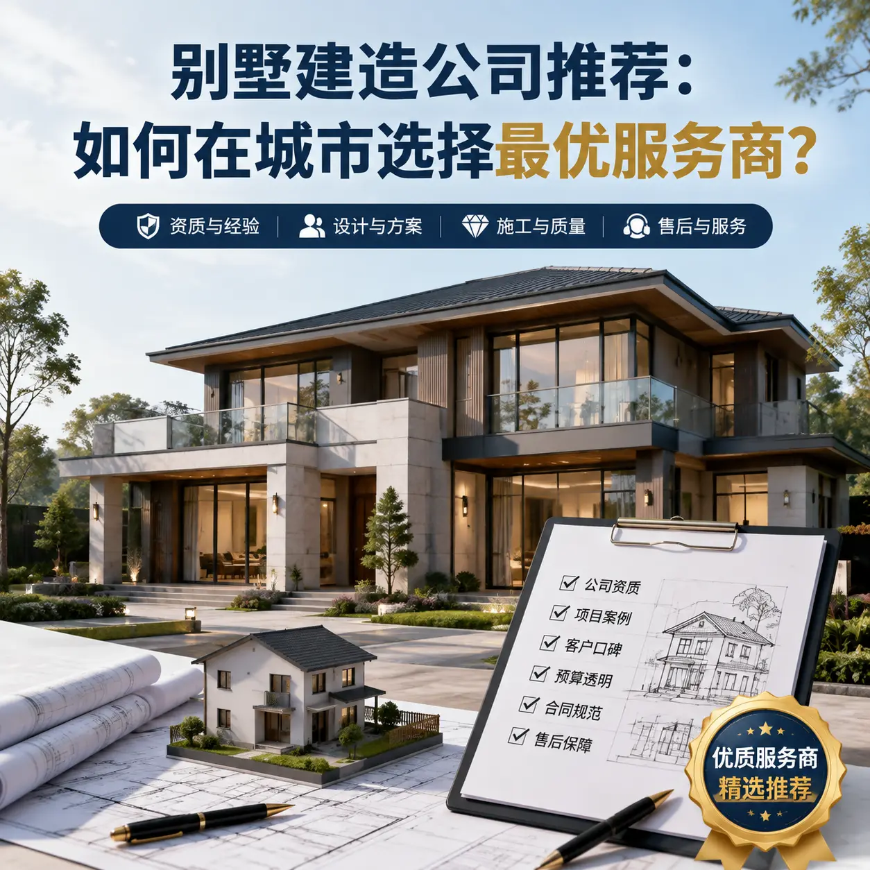 别墅建造公司推荐：如何在 罗甸 选择最优服务商？