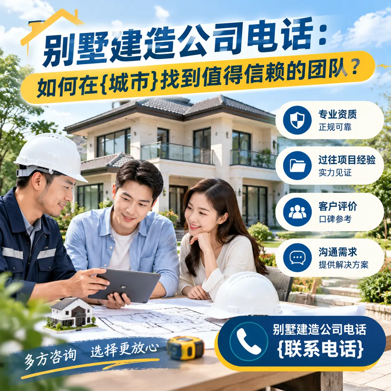 别墅建造公司电话：如何在罗甸找到值得信赖的团队？