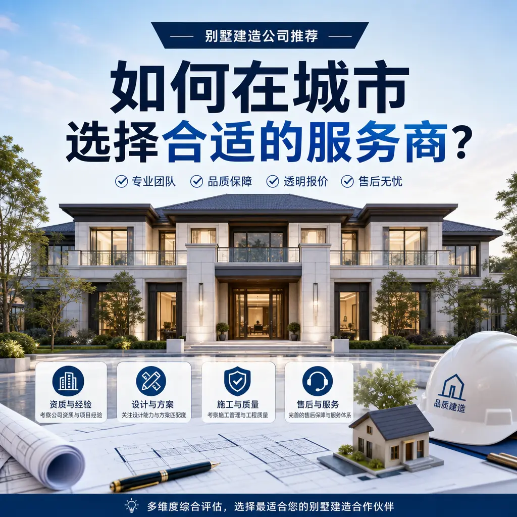 别墅建造公司推荐：如何在 罗甸 选择合适的服务商？