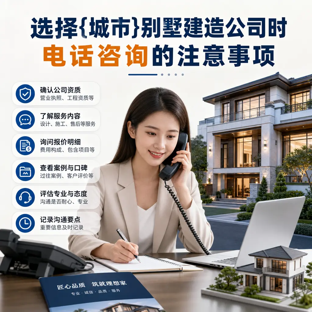 选择罗甸别墅建造公司时,电话咨询的注意事项