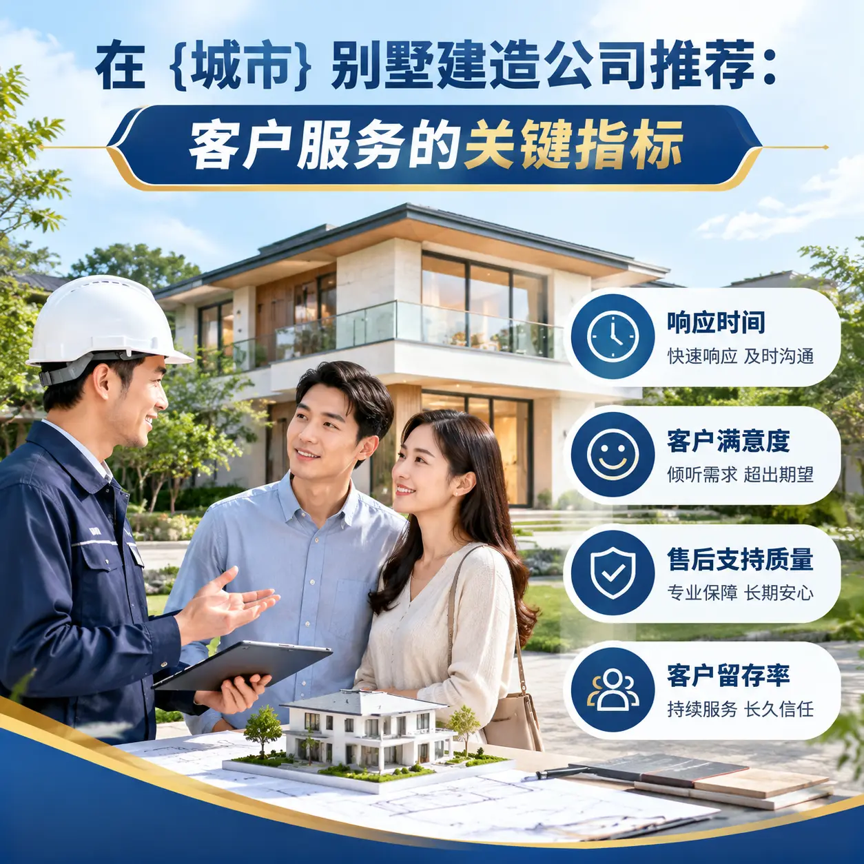 在 罗甸 别墅建造公司推荐:客户服务的关键指标