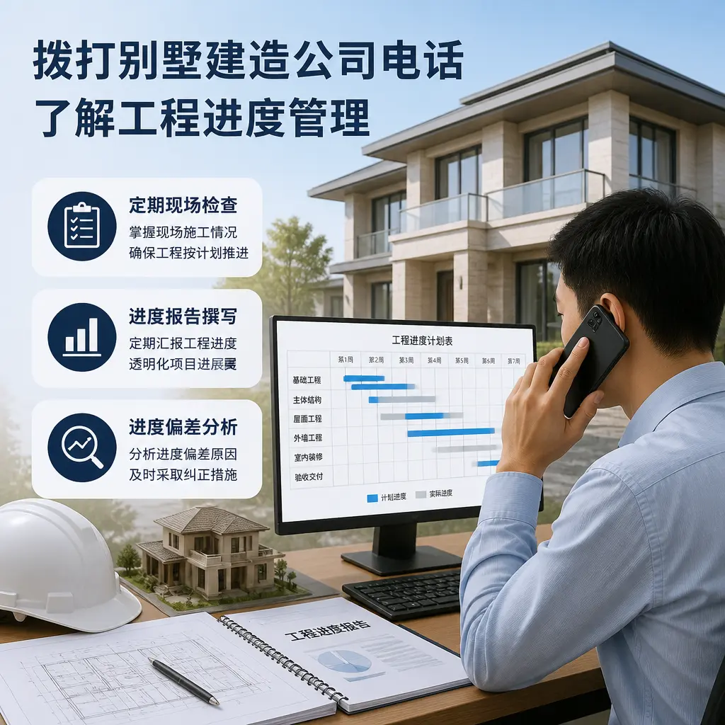 拨打罗甸别墅建造公司电话,了解工程进度管理