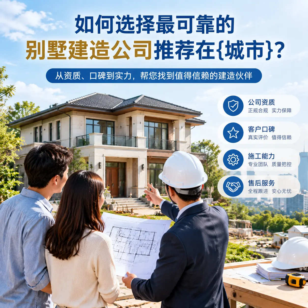 如何选择最可靠的别墅建造公司推荐在罗甸?