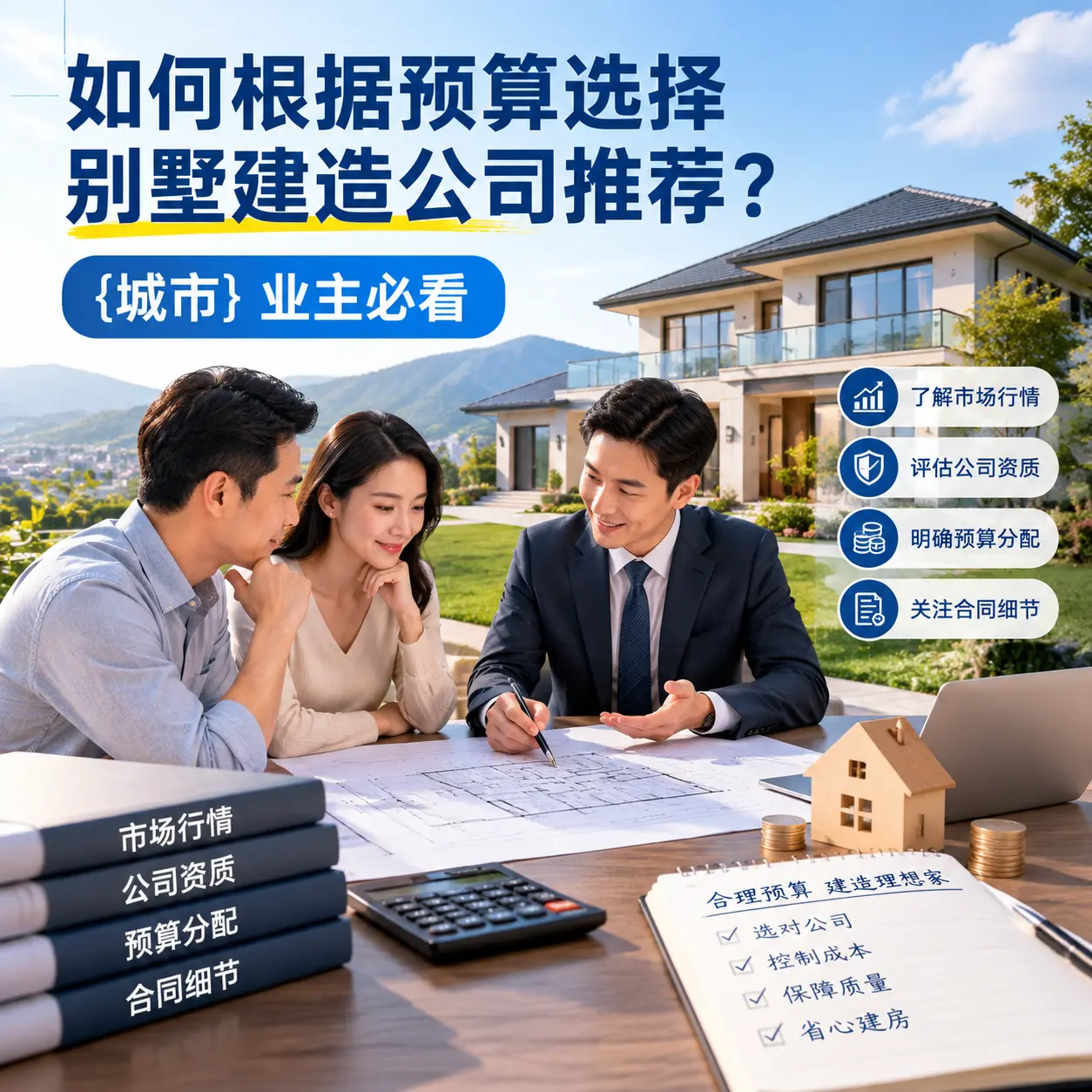 如何根据预算选择别墅建造公司推荐？ 罗甸 业主必看
