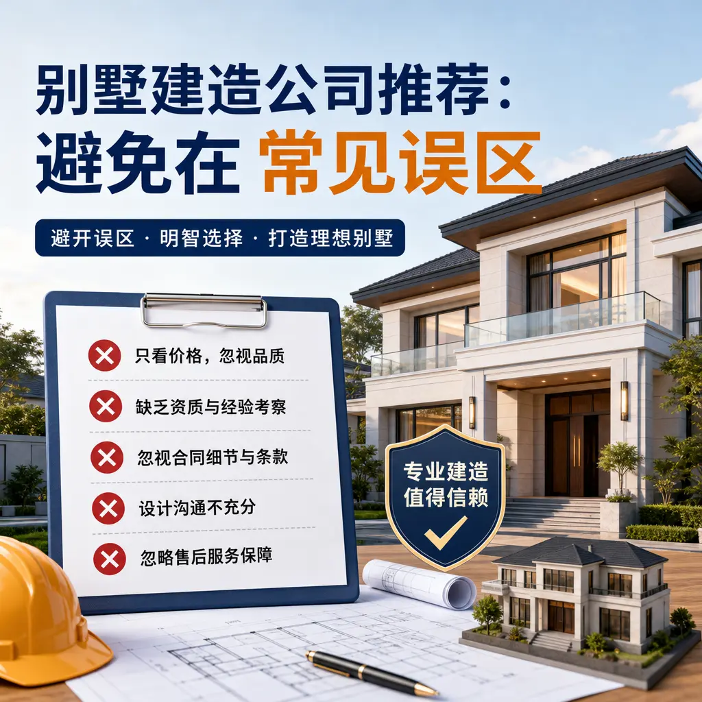 别墅建造公司推荐：避免在 罗甸 的常见误区