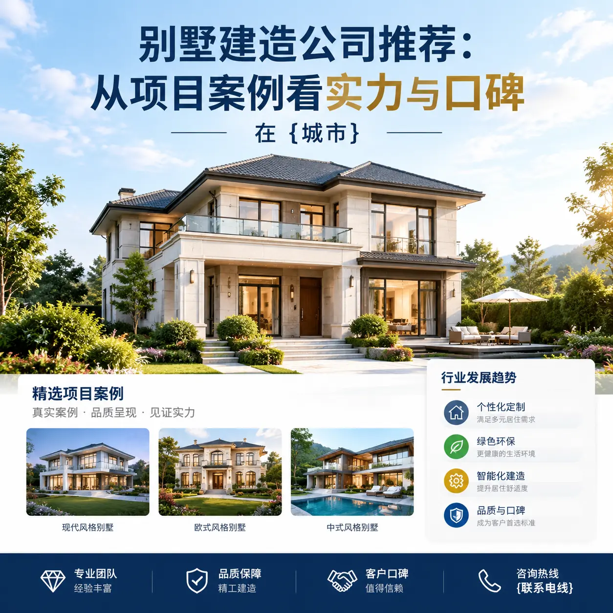 别墅建造公司推荐：从项目案例看实力与口碑在 罗甸