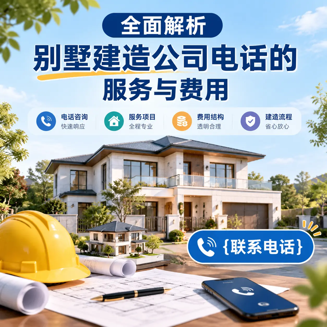 全面解析罗甸别墅建造公司电话的服务与费用