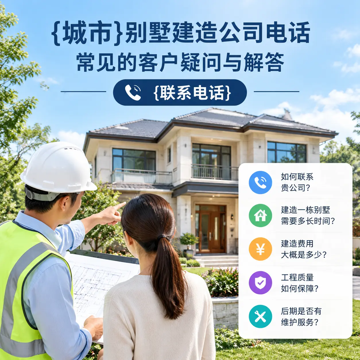 罗甸别墅建造公司电话，常见的客户疑问与解答